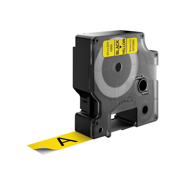 Adhesive labels Dymo S0720880 Black/Yellow 7 m-0