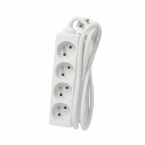 4-socket plugboard without power switch Chacon (3 m)-0