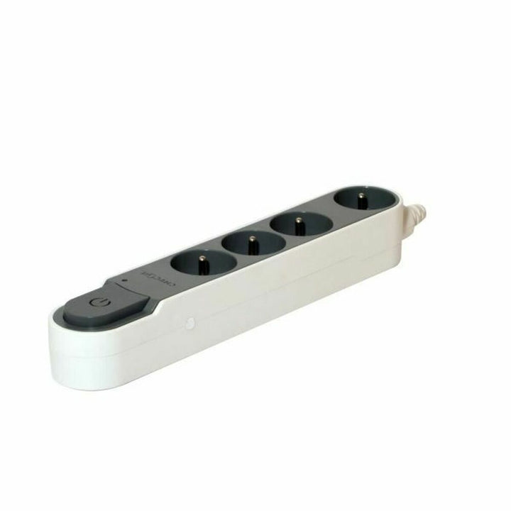 4-socket plugboard with power switch Chacon-1
