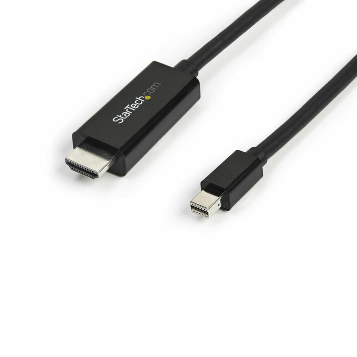 Mini DisplayPort to HDMI Adapter Startech MDP2HDMM3MB          3 m Black-3