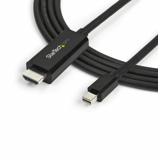 Mini DisplayPort to HDMI Adapter Startech MDP2HDMM3MB          3 m Black-0