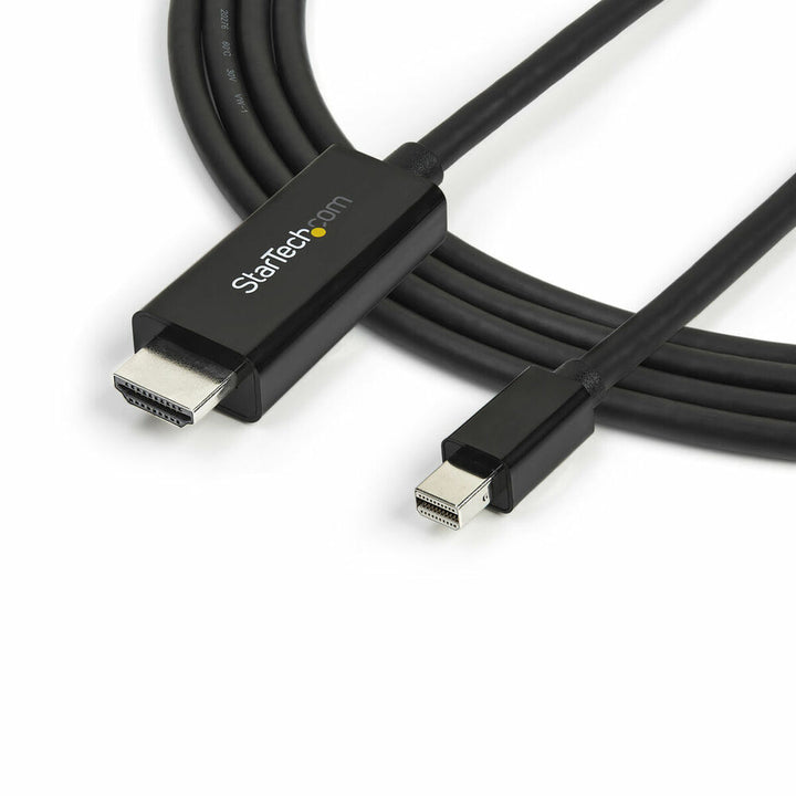 Mini DisplayPort to HDMI Adapter Startech MDP2HDMM3MB          3 m Black-0