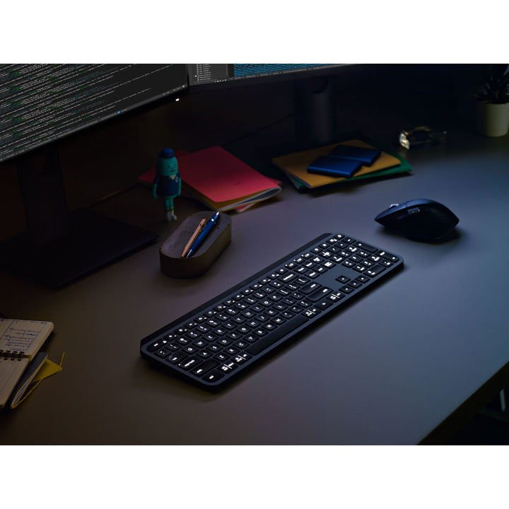 Keyboard Logitech MX KEYS Graphite Spanish Qwerty-4
