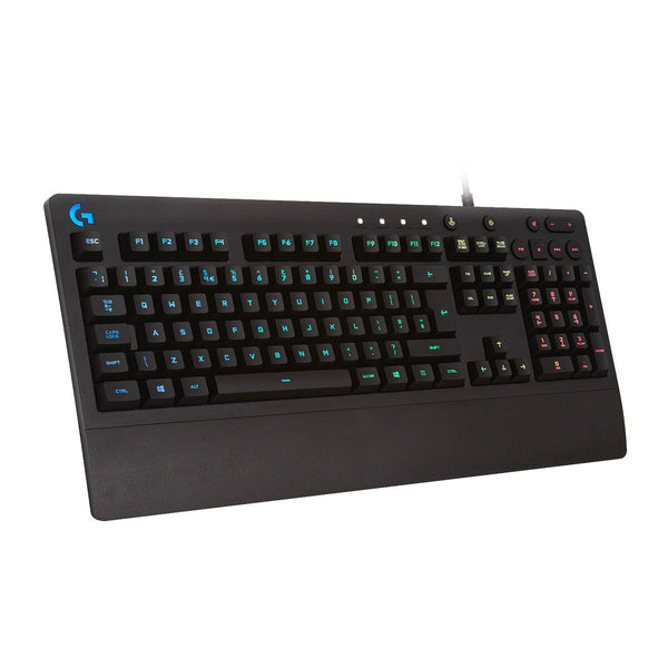 Gaming Keyboard Logitech 920-008093 Spanish Qwerty Black-0