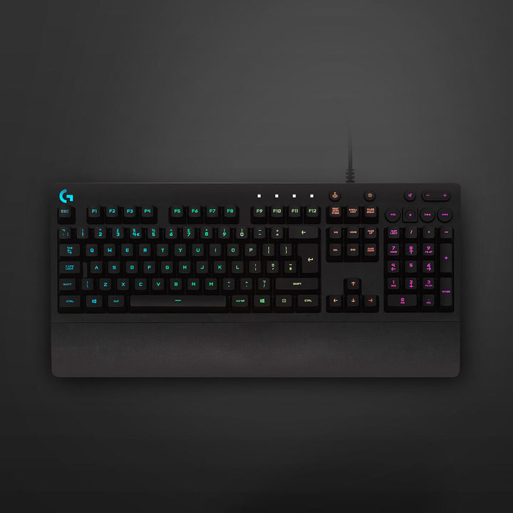 Gaming Keyboard Logitech 920-008093 Spanish Qwerty Black-5