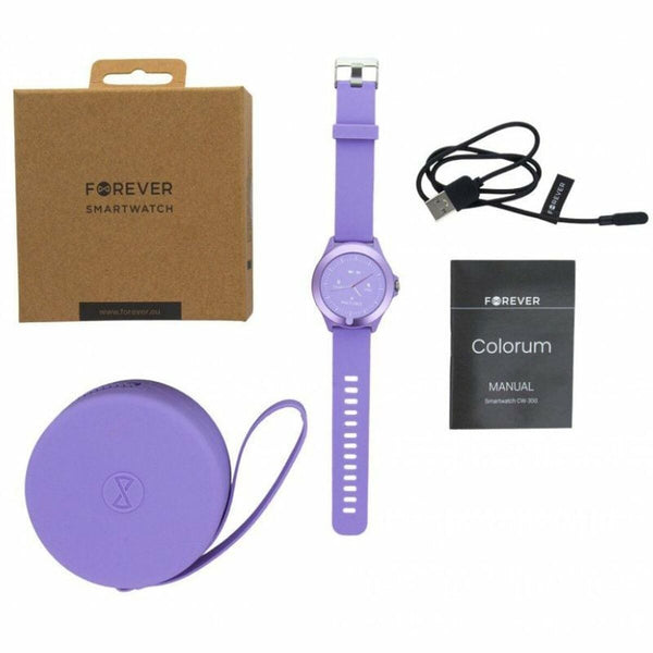 Smartwatch Forever CW-300 Purple-0