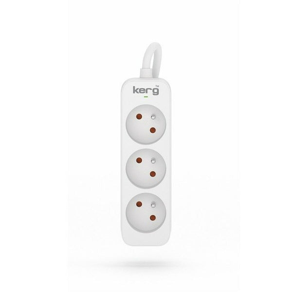 3-socket plugboard without power switch HSK Data M02384 (3 m)-0