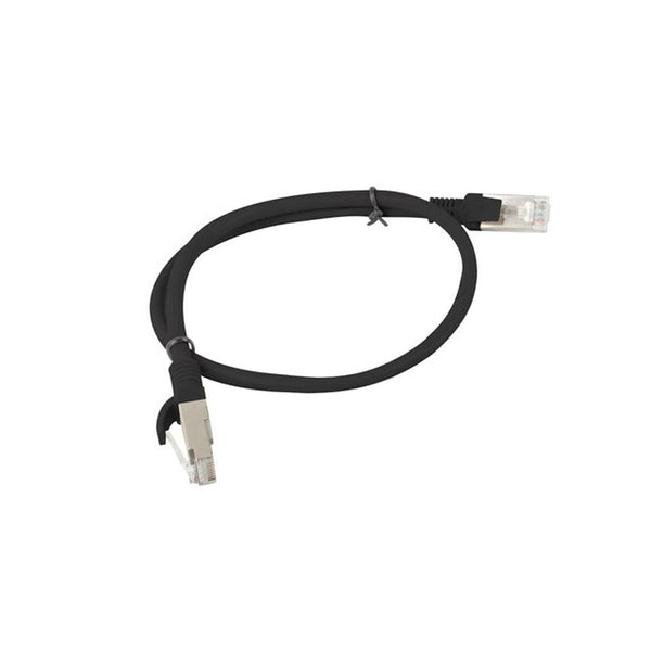 UTP Category 6 Rigid Network Cable Lanberg PCU6-20CC-0050-BK Black 50 cm-0
