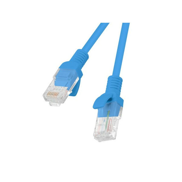 UTP Category 6 Rigid Network Cable Lanberg PCU6-20CC-0050-B Blue 50 cm-0