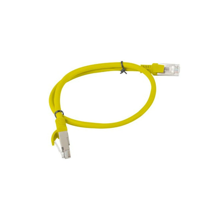 UTP Category 6 Rigid Network Cable Lanberg PCU6-20CC-0050-Y Yellow 50 cm-1