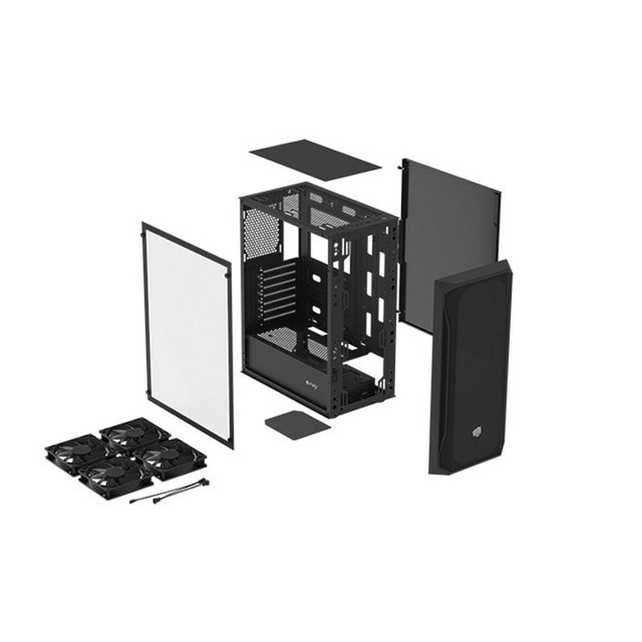 ATX Semi-tower Box Fury NFO-2152 Black-16