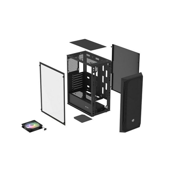 ATX Semi-tower Box Fury NFO-2153 Black-11