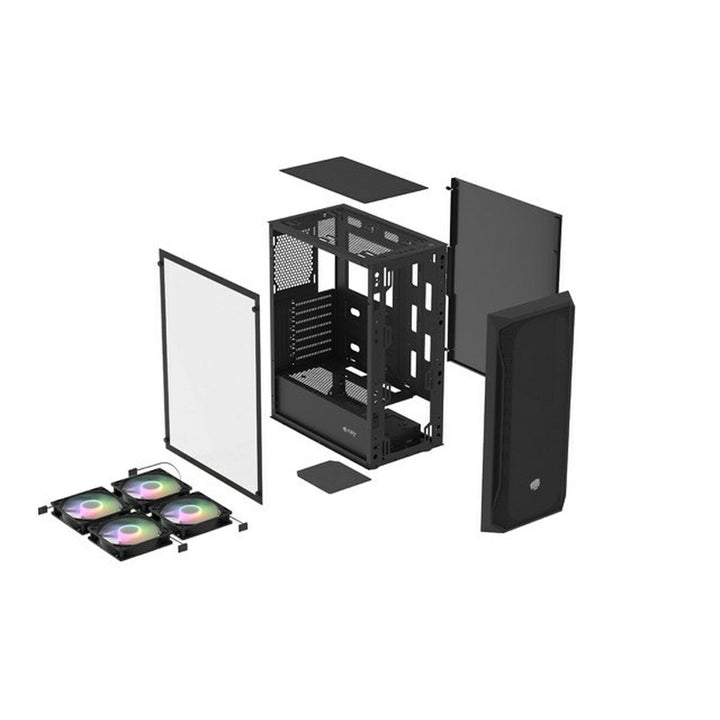ATX Semi-tower Box Fury NFO-2154 Black-2