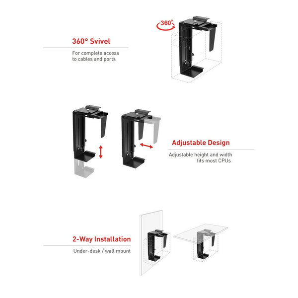 Notebook Stand MacLean MC-713B Metal-10