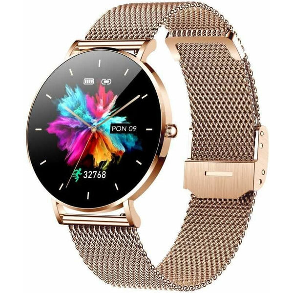 Smartwatch Manta Alexa SWU501GD Pink Golden Rose Gold 1,32"-0