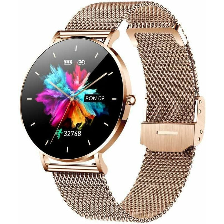 Smartwatch Manta Alexa SWU501GD Pink Golden Rose Gold 1,32"-0