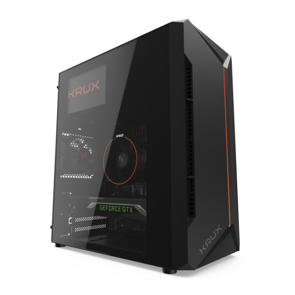 ATX Semi-tower Box Krux Astro Black-0