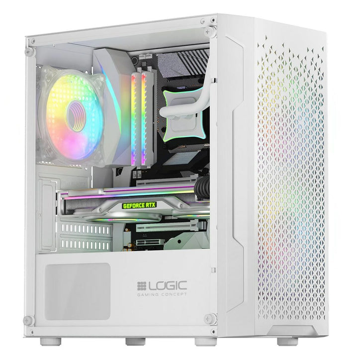 ATX Semi-tower Box Logic ARAMIS ARGB White-15