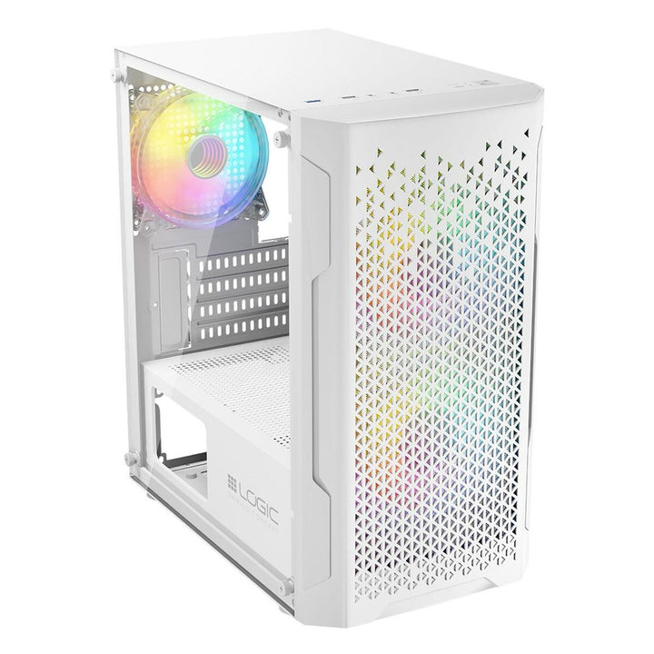 ATX Semi-tower Box Logic ARAMIS ARGB White-14