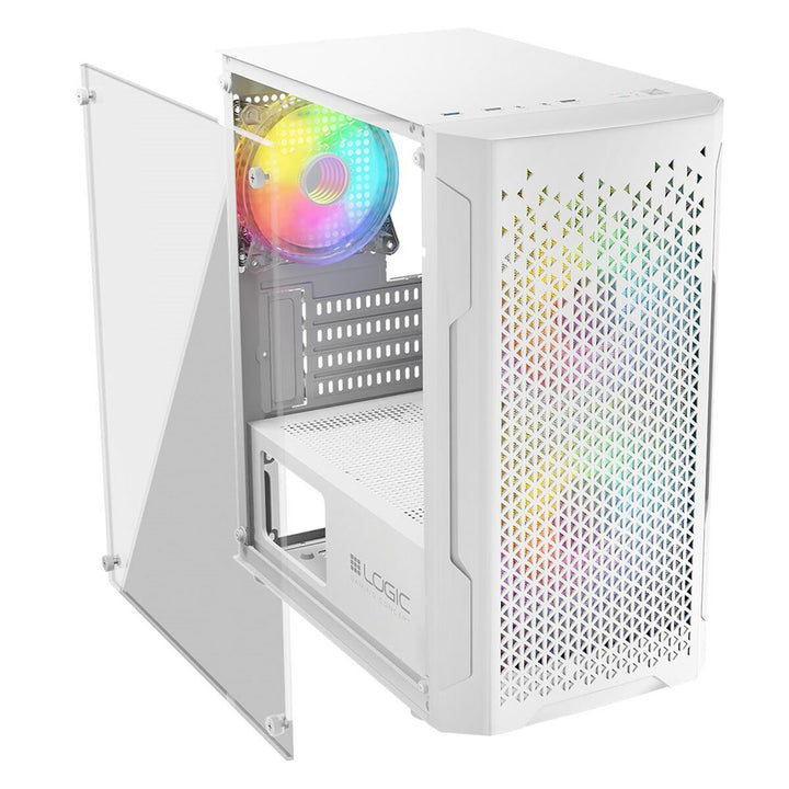 ATX Semi-tower Box Logic ARAMIS ARGB White-13