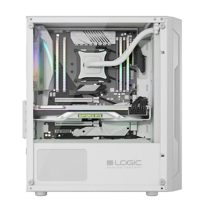 ATX Semi-tower Box Logic ARAMIS ARGB White-12