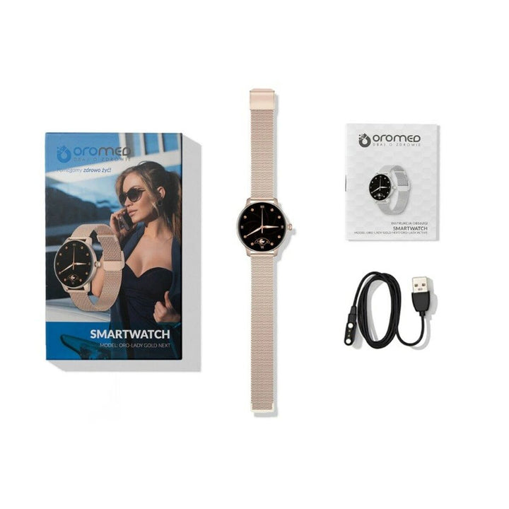 Smartwatch Oromed LADY GOLD NEXT Golden Yes 1,09"-8