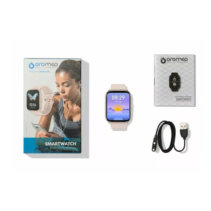 Smartwatch Oromed FIT PRO GT Pink Yes 1,78"-1
