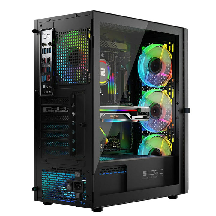 ATX Semi-tower Box Logic ARAMIS ARGB Black-5