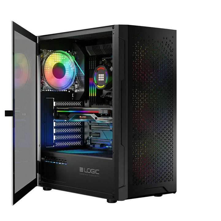 ATX Semi-tower Box Logic ARAMIS ARGB Black-3