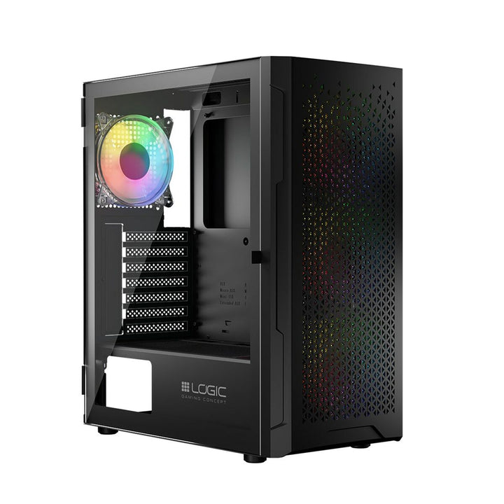 ATX Semi-tower Box Logic ARAMIS ARGB Black-16