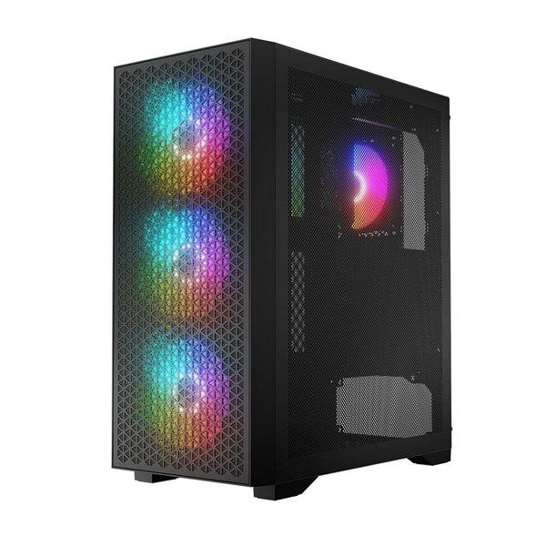 ATX Semi-tower Box Logic AT-DART-PRO-ARGB-10 Black-0