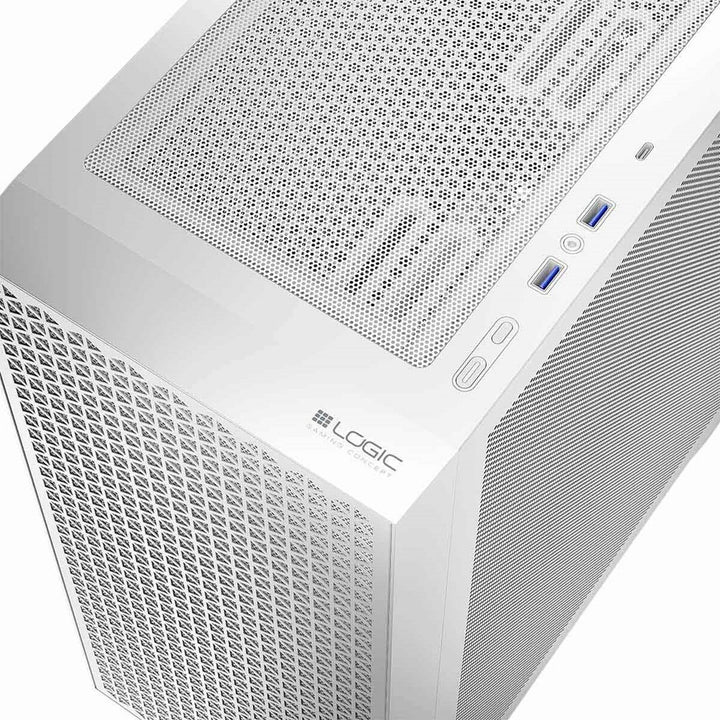 ATX Semi-tower Box Logic AT-DART-PRO-0000-20 White-5