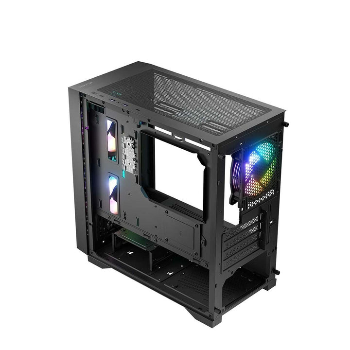 ATX Semi-tower Box Logic AM-DART-PRO-ARGB-10 Black-5