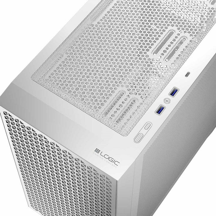 ATX Semi-tower Box Logic AM-DART-PRO-0000-20 White-5