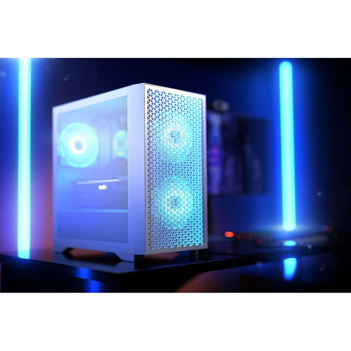 ATX Semi-tower Box Logic AM-DART-PRO-ARGB-20 White-1