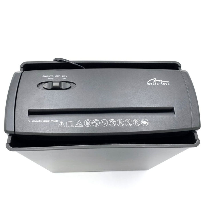 Paper Shredder Media Tech Shredder MT215 V2.0 Black 8 L-0