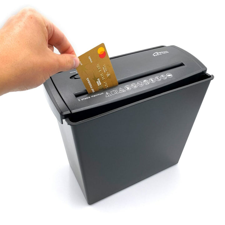 Paper Shredder Media Tech Shredder MT215 V2.0 Black 8 L-1