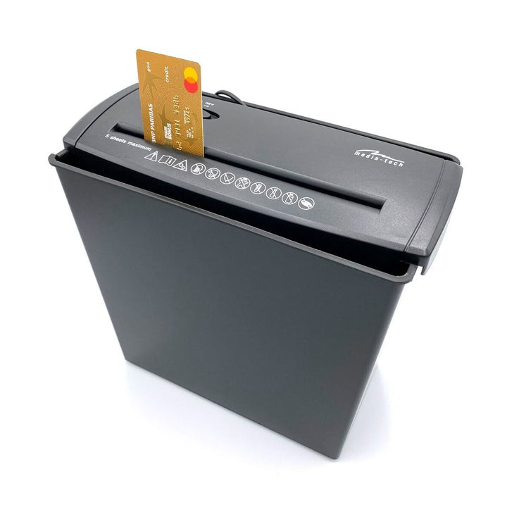 Paper Shredder Media Tech Shredder MT215 V2.0 Black 8 L-4