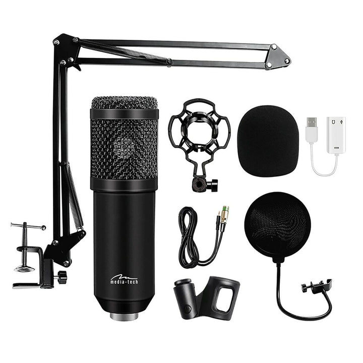 Microphone Media Tech MT397K Black-0