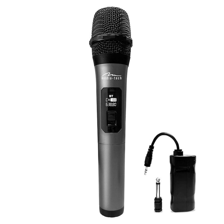 Microphone Media Tech MT398 Black Grey-0