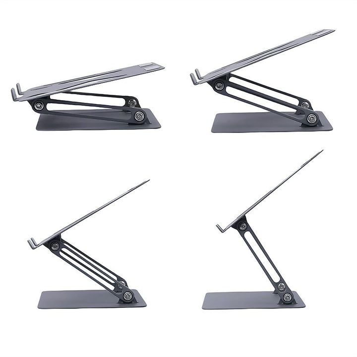 Folding and Adjustable Laptop Stand Media Tech MT2661 Silicone Aluminium Carbon steel-5