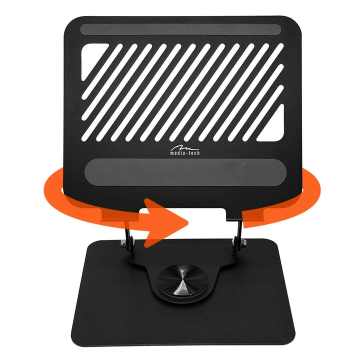 Notebook Stand Media Tech MT2662 Silicone Aluminium Carbon steel-11