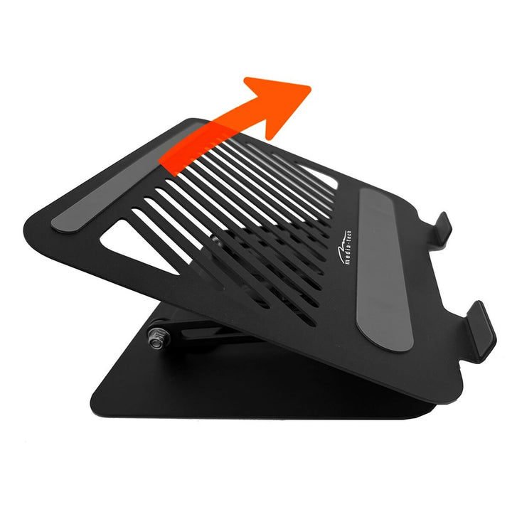 Notebook Stand Media Tech MT2662 Silicone Aluminium Carbon steel-9