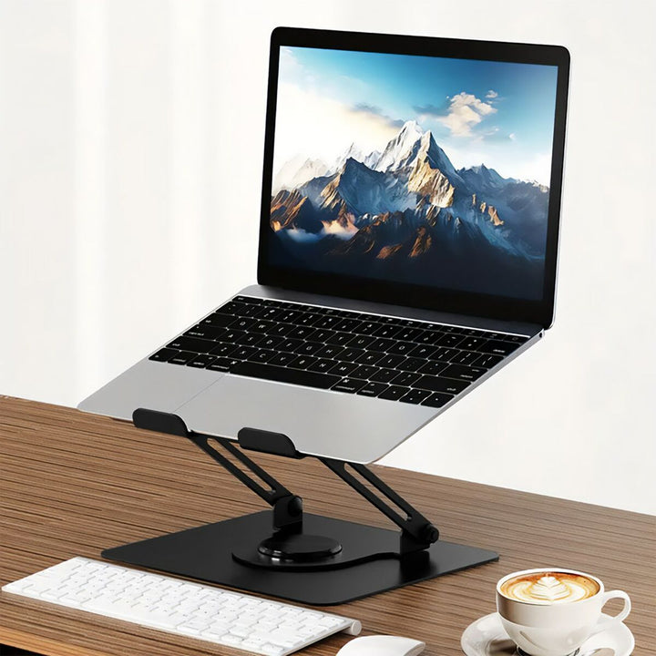 Notebook Stand Media Tech MT2662 Silicone Aluminium Carbon steel-4