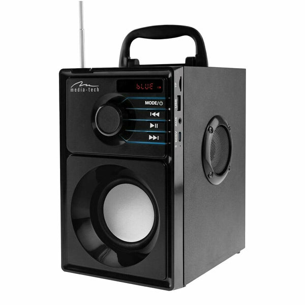 Portable Bluetooth Speakers Media Tech MT3179 Black 15 W-0