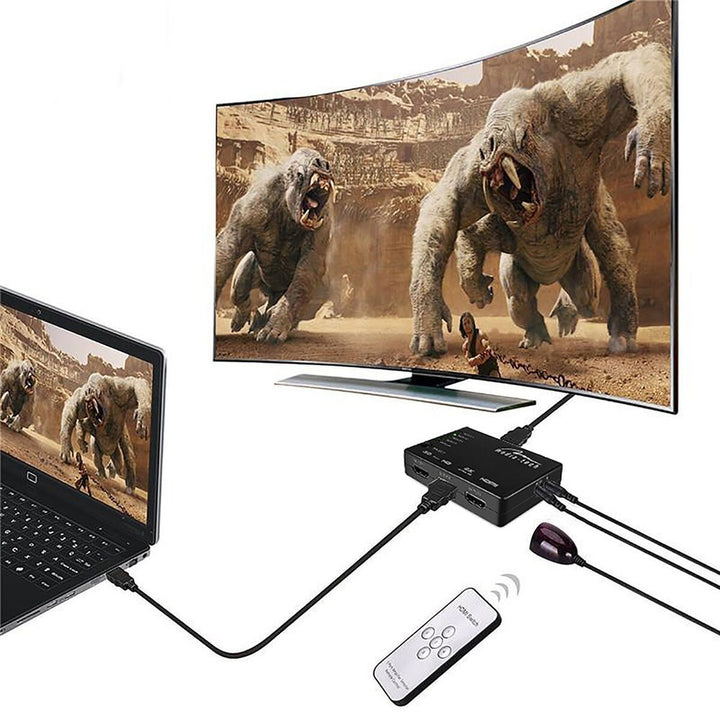 HDMI switch Media Tech MT5207 Black-2