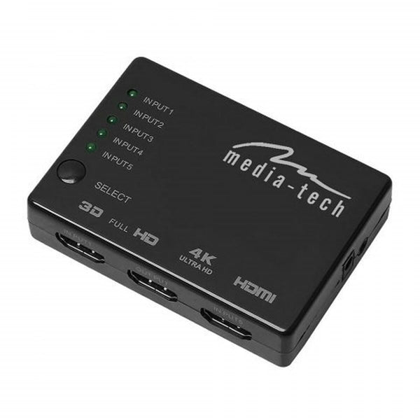 HDMI switch Media Tech MT5207 Black-0