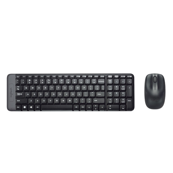 Keyboard and Mouse Logitech 920-003721 Black Italian QWERTY-0