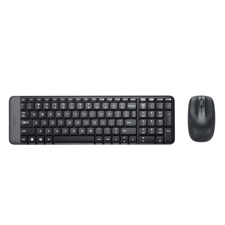 Keyboard and Mouse Logitech 920-003721 Black Italian QWERTY-0