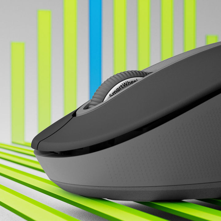 Wireless Mouse Logitech Graphite Steel 4000 dpi-15